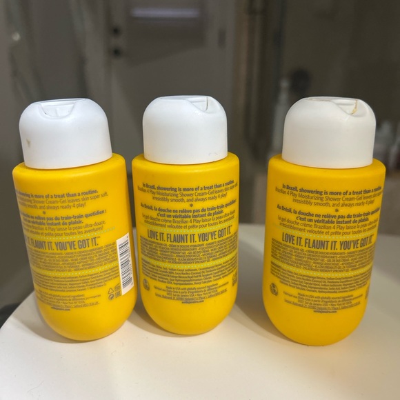 Sol de Janeiro 3 new 3oz bottles Brazilian 4 Play Shower Gel body cleanser Acai - Picture 2 of 2